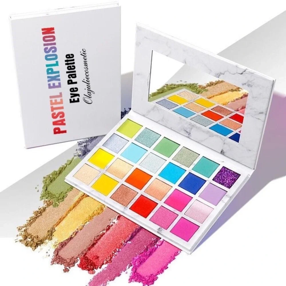 Pastel Explosion Eyeshadow Palette - Multi Pastel Shades